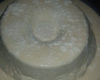 Bolo vulcão de leite ninho