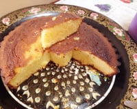 Bolo de fubá molhadinho