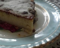 Torta de ricota para o Natal