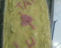 Escondidinho de aipim queijo e presunto