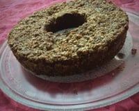 Bolo de banana com aveia