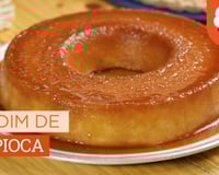 Pudim de tapioca