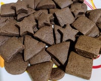 Biscoito amanteigado de chocolate com canela