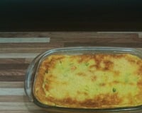 Souflé de legumes delicioso