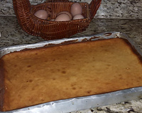 Bolo de aipim cozido tia Helena