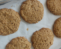 Cookie de aveia e mel