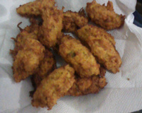 Bolinho de arroz sequinho