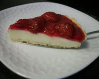 Torta de morango com iogurte