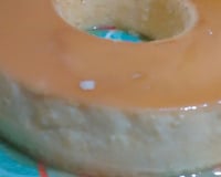 Pudim de leite em pó idêntico ao de leite condensado