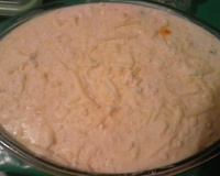 Pirão de aipim incrementado