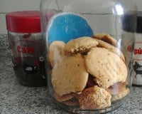 Biscoito de farinha de milho (fubá)