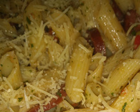 Penne ao molho de calabresa