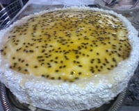 Bolo Mousse de Maracujá