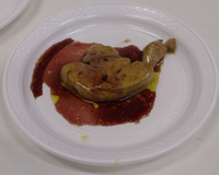 Foie Gras com Molho de Uva