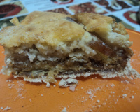 Torta de maçã em camadas
