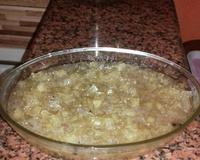 Doce de mamão verde com coco