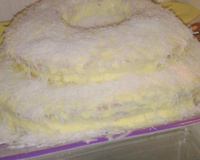 Bolo gelado de abacaxi