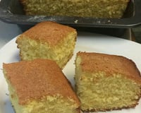 Bolo de Fubá com Laranja