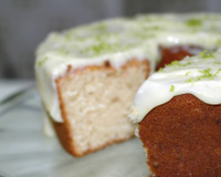 Bolo de limão de padaria