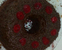 Bolo pudim de chocolate