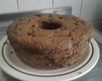 Bolo de maçã, aveia e canela