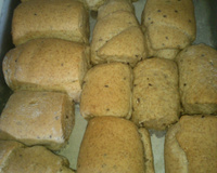 Pão integral de aveia