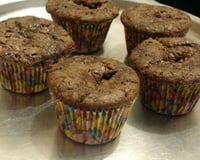 Muffins de chocolate