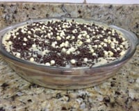 Pavê misto de biscoito de maisena