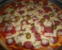 Pizza de liquidificador
