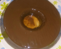 Pudim de leite em pó de microondas