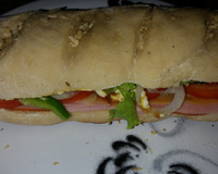 Pão tipo Subway