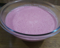 Mousse de morango facílimo