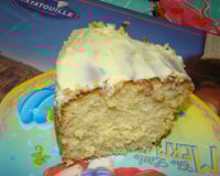 Bolo de limão de padaria