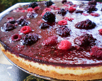 Cheesecake de amora