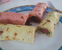 Panqueca de tomate seco