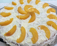 Bolo Gelado de Pêssego