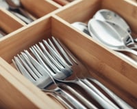 Este faqueiro Tramontina é ideal para deixar a cozinha mais completa com utensílios novos