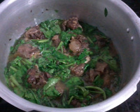 Rabada com agrião do Marcelo