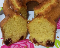 Bolo de Milho com Goiabada