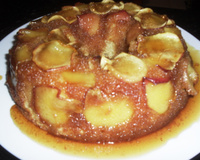 Bolo de maçã com canela