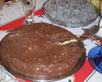 Bolo trufado de maracujá da Therezinha