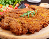 Pepe Vieira, chef: “A cobertura mais crocante para milanesas não leva farinha de trigo, mas sim 150g de amido de milho, ovo e farinha de rosca.”