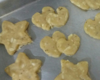 Biscoito salgado caseiro