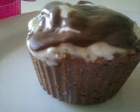 Cupcake Gelado de Nutella
