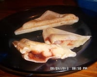 Pão de queijo na sanduicheira