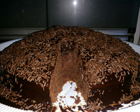 Bolo de chocolate de liquidificador