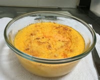 Souflé de cenoura
