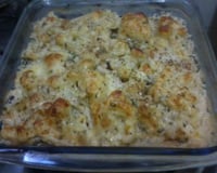 Couve-flor ao molho de requeijão