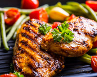 Frango com manteiga de ervas