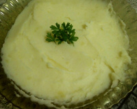 Purê de batatas tradicional